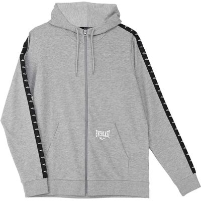 Everlast Sweat-shirt à Zip Tape Grey 2XL - Publicité Everlast Sweat-shirt à Zip Tape Grey 2XL - Publicité