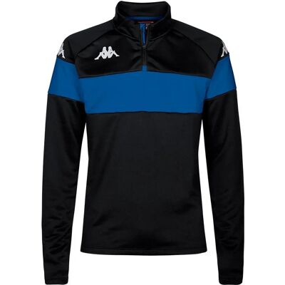 Kappa Sweat à Demi-zip Dovare Black / Blue Sapphire 10 Années - Publicité Kappa Sweat à Demi-zip Dovare Black / Blue Sapphire 10 Années - Publicité