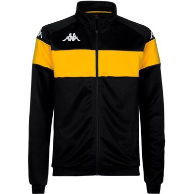 Kappa Sweat à Demi-zip Dacone Black / Yellow Chrome L - Publicité Kappa Sweat à Demi-zip Dacone Black / Yellow Chrome L - Publicité