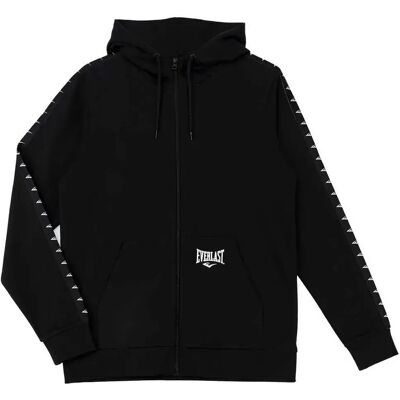 Everlast Sweat-shirt à Zip Tape Black 2XL - Publicité Everlast Sweat-shirt à Zip Tape Black 2XL - Publicité