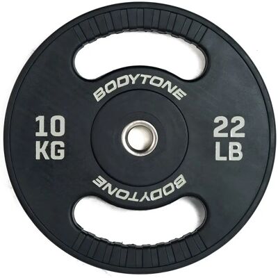 Bodytone Disque Olympique Rubber 10kg Black 10 kg - Publicité Bodytone Disque Olympique Rubber 10kg Black 10 kg - Publicité