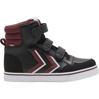 Hummel Baskets Stadil Pro Black EU 29 - Publicité Hummel Baskets Stadil Pro Black EU 29 - Publicité