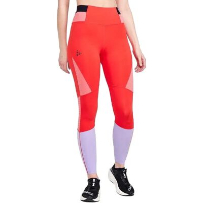 Craft Pro Hit Blocked Tights - Rouge - Léger et Respirant - Publicité Craft Pro Hit Blocked Tights - Rouge - Léger et Respirant - Publicité