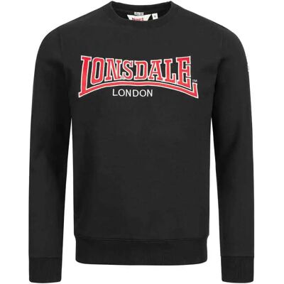 Lonsdale Sweat-shirt Berger Lp181 Black L - Publicité Lonsdale Sweat-shirt Berger Lp181 Black L - Publicité