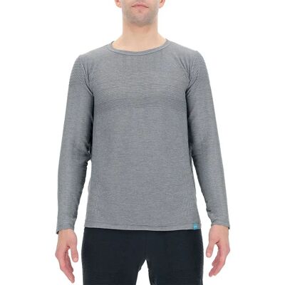 Uyn T-shirt à Manches Longues Natural Training Grey Melange XL - Publicité Uyn T-shirt à Manches Longues Natural Training Grey Melange XL - Publicité