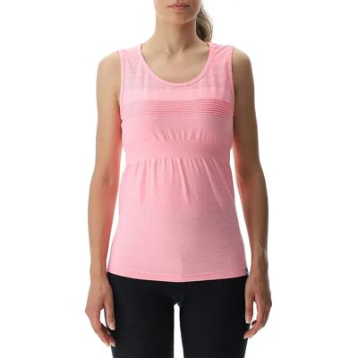 Uyn T-shirt Sans Manches Natural Training Pink Fluo Melange M - Publicité Uyn T-shirt Sans Manches Natural Training Pink Fluo Melange M - Publicité