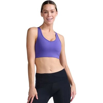 2xu Soutien-gorge De Sport à Impact Moyen Motion Racerback Liberty / Lavender M - Publicité 2xu Soutien-gorge De Sport à Impact Moyen Motion Racerback Liberty / Lavender M - Publicité