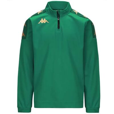Kappa Sweat à Demi-zip Gassolo Green / Green Galapagos 2XL - Publicité Kappa Sweat à Demi-zip Gassolo Green / Green Galapagos 2XL - Publicité