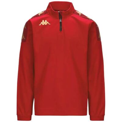 Kappa Sweat à Demi-zip Gassolo Red / Red Dk Dahlia L - Publicité Kappa Sweat à Demi-zip Gassolo Red / Red Dk Dahlia L - Publicité