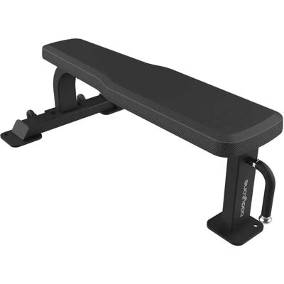 Bodytone Banc Plat Fbc04 Black 136 x 68 x 42 cm - Publicité Bodytone Banc Plat Fbc04 Black 136 x 68 x 42 cm - Publicité