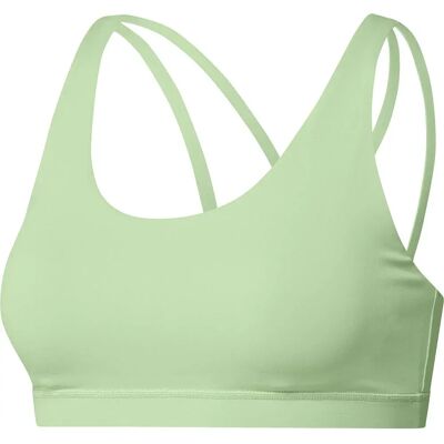 Adidas Soutien-gorge De Sport à Impact Moyen All Me Semi Green Spark L - Publicité Adidas Soutien-gorge De Sport à Impact Moyen All Me Semi Green Spark L - Publicité