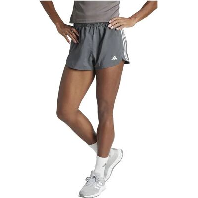 Adidas Short Pacer Woven High 5´´ Grey Six / White XL - Publicité Adidas Short Pacer Woven High 5´´ Grey Six / White XL - Publicité