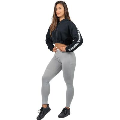 Nebbia Leggings Taille Haute Leg Day Goals Grey S - Publicité Nebbia Leggings Taille Haute Leg Day Goals Grey S - Publicité