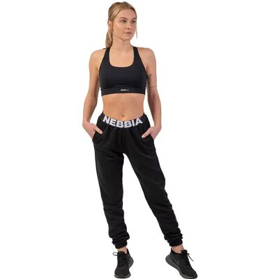 Nebbia Haut De Sport Maintien Moyen Active Sports 413 Black L - Publicité Nebbia Haut De Sport Maintien Moyen Active Sports 413 Black L - Publicité