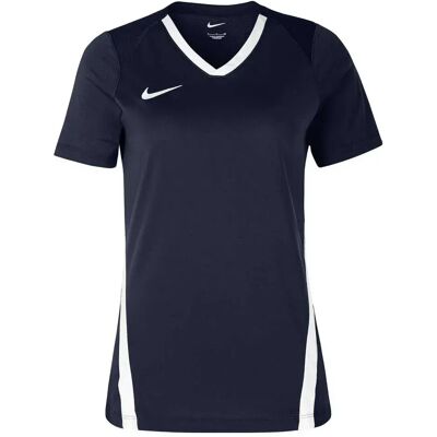Nike T-shirt à Manches Courtes Team Spike Navy Blue S - Publicité Nike T-shirt à Manches Courtes Team Spike Navy Blue S - Publicité
