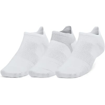 Chaussettes de course blanches Under Armour UA - S - Publicité Chaussettes de course blanches Under Armour UA - S - Publicité