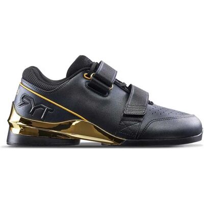 Tyr Chaussures D´haltérophilie Tyrforce-1 Elite Carbon Black / Gold EU 38 1/2 - Publicité Tyr Chaussures D´haltérophilie Tyrforce-1 Elite Carbon Black / Gold EU 38 1/2 - Publicité