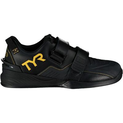 Tyr Chaussures D´haltérophilie L-2 Lifter Black / Gold EU 36 1/2 - Publicité Tyr Chaussures D´haltérophilie L-2 Lifter Black / Gold EU 36 1/2 - Publicité