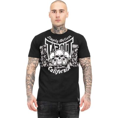 Tapout T-shirt à Manches Courtes Adelantos Black / White 2XL - Publicité Tapout T-shirt à Manches Courtes Adelantos Black / White 2XL - Publicité