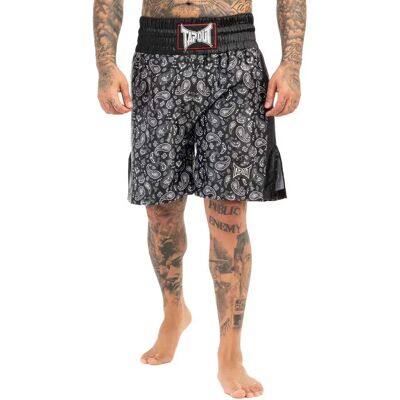 Tapout Short De Boxe Moreno Black / White XL - Publicité Tapout Short De Boxe Moreno Black / White XL - Publicité