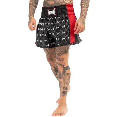 Tapout Shorts De Boxe Thaï Sorrento Black / Red / Grey XL - Publicité Tapout Shorts De Boxe Thaï Sorrento Black / Red / Grey XL - Publicité
