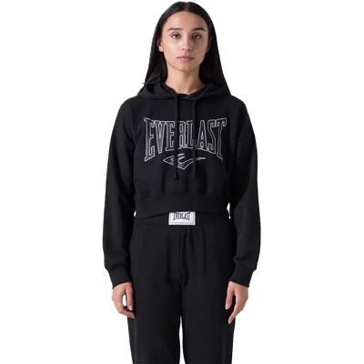 Everlast Sweat à Capuche Cropped Logo Black L - Publicité Everlast Sweat à Capuche Cropped Logo Black L - Publicité