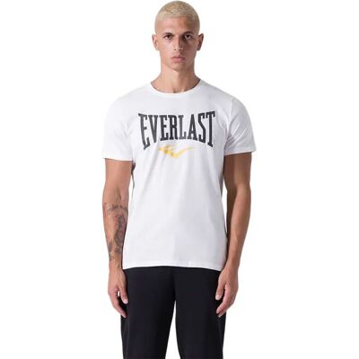Everlast T-shirt à Manches Courtes Fitted Logo Off White L - Publicité Everlast T-shirt à Manches Courtes Fitted Logo Off White L - Publicité