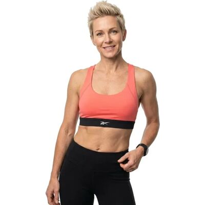Reebok Soutien-gorge De Sport Id Train Racer Sunset Coral M - Publicité Reebok Soutien-gorge De Sport Id Train Racer Sunset Coral M - Publicité