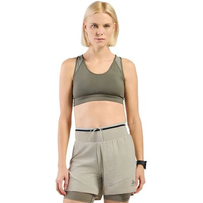 Odlo Soutien-gorge De Sport à Impact Moyen 131521 Vetiver / Agate Gray 90 - Publicité Odlo Soutien-gorge De Sport à Impact Moyen 131521 Vetiver / Agate Gray 90 - Publicité