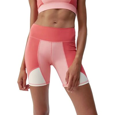 Short de yoga Born Living Yoga Darana Rose Saumon - Pantalons - Publicité Short de yoga Born Living Yoga Darana Rose Saumon - Pantalons - Publicité