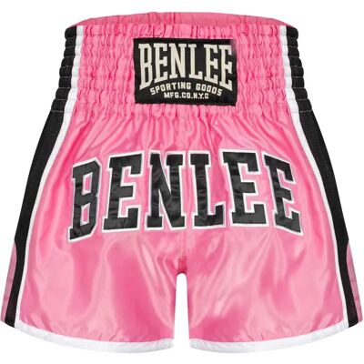 Benlee Shorts De Boxe Thaï Dagett Pink / Black / White XL - Publicité Benlee Shorts De Boxe Thaï Dagett Pink / Black / White XL - Publicité