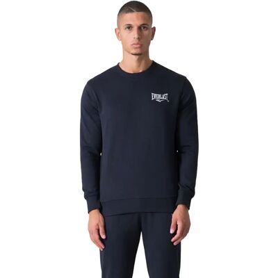 Everlast Sweat-shirt Unbrushed Stretch Crewneck Blue Navy XL - Publicité Everlast Sweat-shirt Unbrushed Stretch Crewneck Blue Navy XL - Publicité