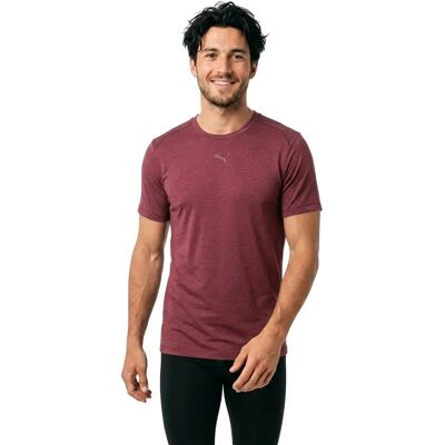 Puma T-shirt à Manches Courtes Cloudspun Ruby Shimmer Heather XL - Publicité Puma T-shirt à Manches Courtes Cloudspun Ruby Shimmer Heather XL - Publicité