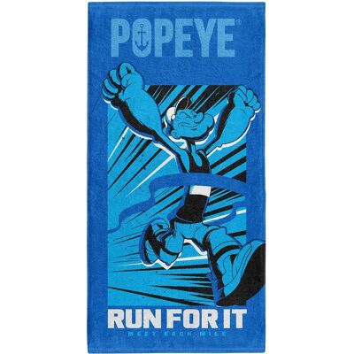 Otso Serviette En Microfibre Popeye Run For It Multicolour One Size - Publicité Otso Serviette En Microfibre Popeye Run For It Multicolour One Size - Publicité