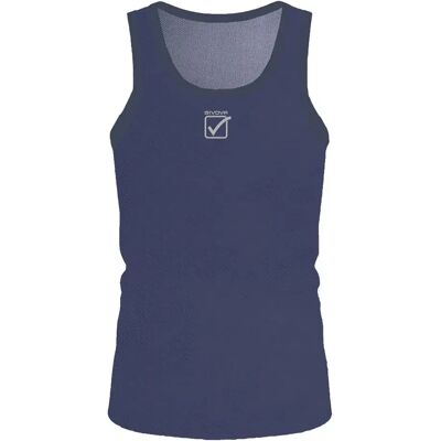 Givova T-shirt Sans Manches Basic Blue XS - Publicité Givova T-shirt Sans Manches Basic Blue XS - Publicité