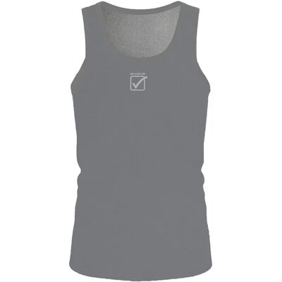 Givova T-shirt Sans Manches Basic Dark Gray S - Publicité Givova T-shirt Sans Manches Basic Dark Gray S - Publicité