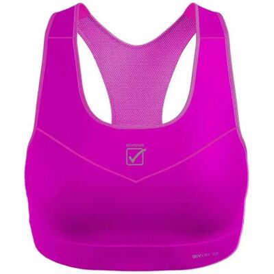 Givova Top De Sport Printed Fuchsia XL - Publicité Givova Top De Sport Printed Fuchsia XL - Publicité