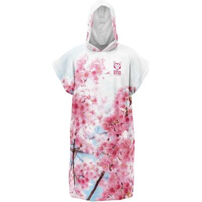 Otso Poncho Junior Almon Blossom White / Pink One Size - Publicité Otso Poncho Junior Almon Blossom White / Pink One Size - Publicité