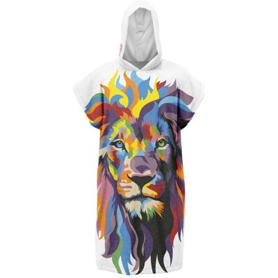 Otso Poncho Be A Lion Multicolour One Size - Publicité Otso Poncho Be A Lion Multicolour One Size - Publicité
