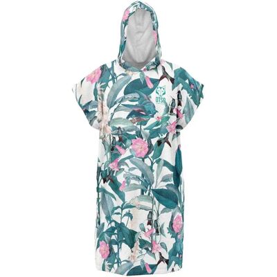 Otso Poncho Garden Green / Pink One Size - Publicité Otso Poncho Garden Green / Pink One Size - Publicité