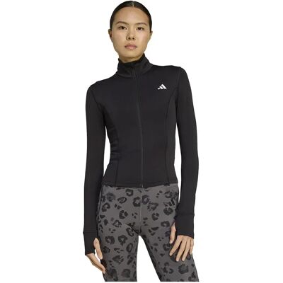 Adidas Sweat-shirt à Zip Optime Essentials Black S - Publicité Adidas Sweat-shirt à Zip Optime Essentials Black S - Publicité