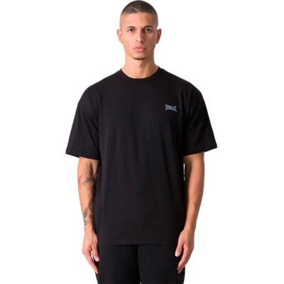 Everlast T-shirt à Manches Courtes Over Fit Black 07 L - Publicité Everlast T-shirt à Manches Courtes Over Fit Black 07 L - Publicité