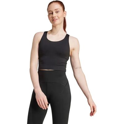Adidas Haut De Sport Maintien Moyen All Me Black XS - Publicité Adidas Haut De Sport Maintien Moyen All Me Black XS - Publicité