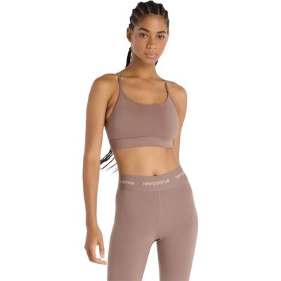 New Balance Soutien-gorge De Sport Essential Yoga Earth Shadow S - Publicité New Balance Soutien-gorge De Sport Essential Yoga Earth Shadow S - Publicité