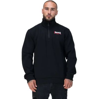 Lonsdale Sweat à Demi-zip Gryffidam Black / White / Red L - Publicité Lonsdale Sweat à Demi-zip Gryffidam Black / White / Red L - Publicité