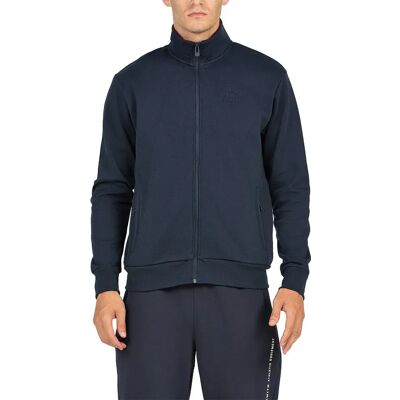 John Smith Sweat-shirt à Zip Frios Navy Blue L - Publicité John Smith Sweat-shirt à Zip Frios Navy Blue L - Publicité