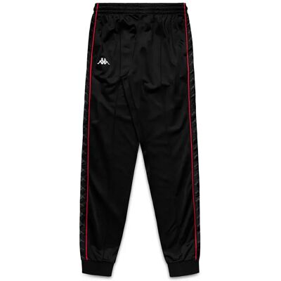 Kappa Pantalon Rastoria Slim Black / Red Racing / White XL - Publicité Kappa Pantalon Rastoria Slim Black / Red Racing / White XL - Publicité