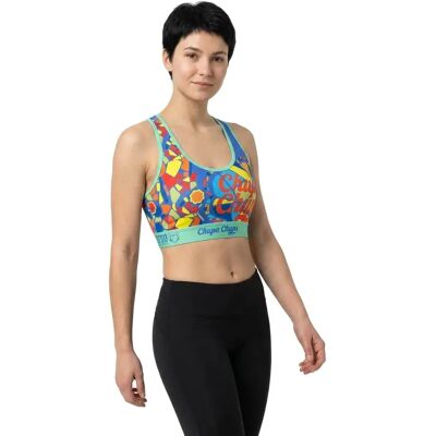 Otso Haut De Sport à Impact Moyen Chupa Chups Gaudi Multicolour XS - Publicité Otso Haut De Sport à Impact Moyen Chupa Chups Gaudi Multicolour XS - Publicité