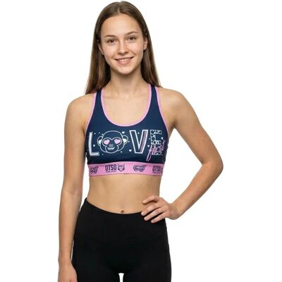 Otso Haut De Sport à Impact Moyen Emoji Love First Multicolour L - Publicité Otso Haut De Sport à Impact Moyen Emoji Love First Multicolour L - Publicité