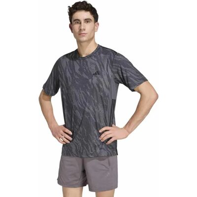 Adidas T-shirt à Manches Courtes Cool Intensity Workout Grey Six S - Publicité Adidas T-shirt à Manches Courtes Cool Intensity Workout Grey Six S - Publicité